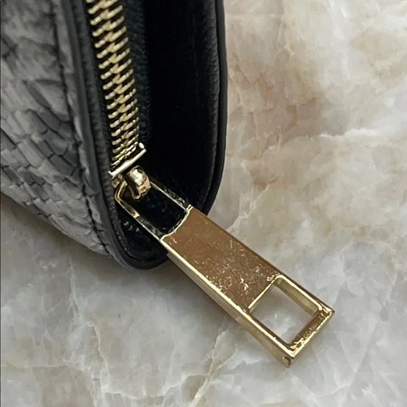 Aldo Silencer Monochrome Snake Print Clutch - Picture 6 of 10